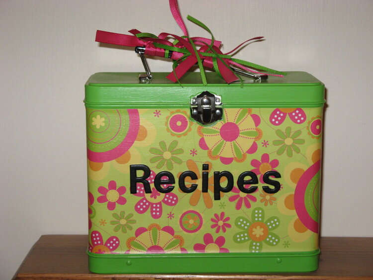 Altered Recipe Lunch Box *