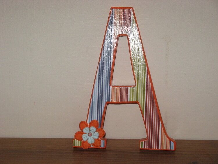 Altered Letter A