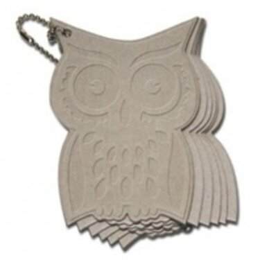 Maya road owl keychain