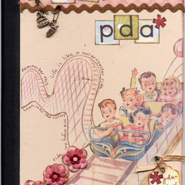 Mom&#039;s PDA (altered composition book)