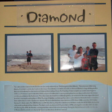 Diamond shoals beach pg 1