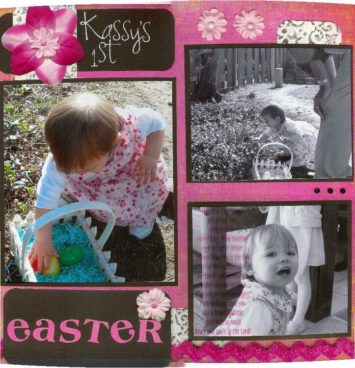 Kassy&#039;s First Easter