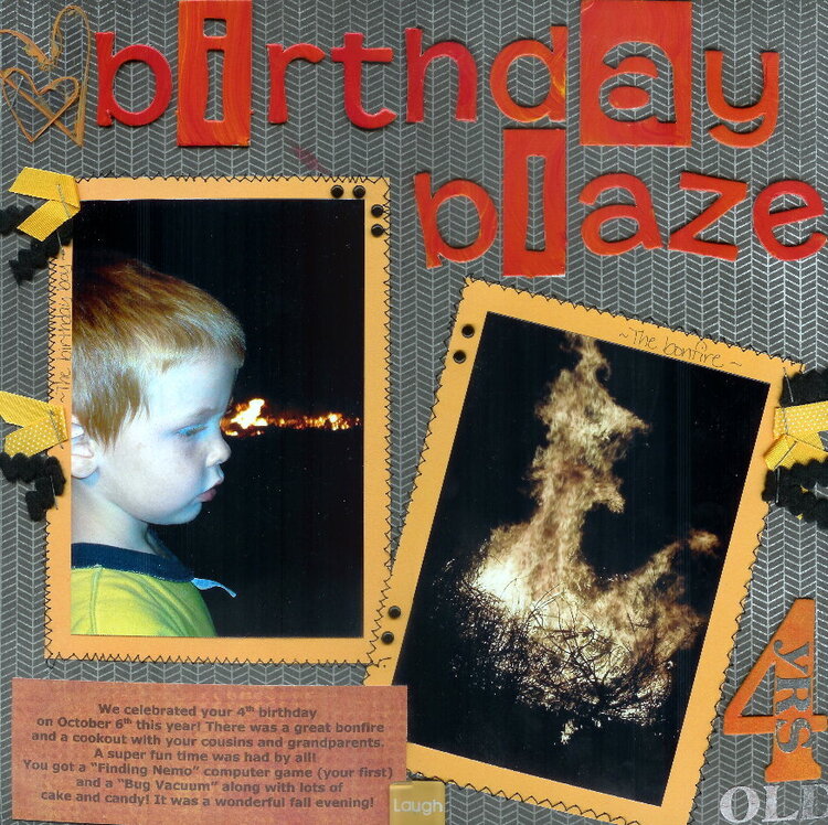 Birthday Blaze