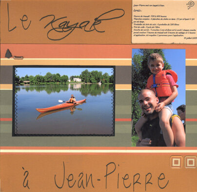 Le Kayak  Jean-Pierre