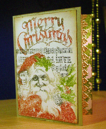 Merry Christmas Santa Card