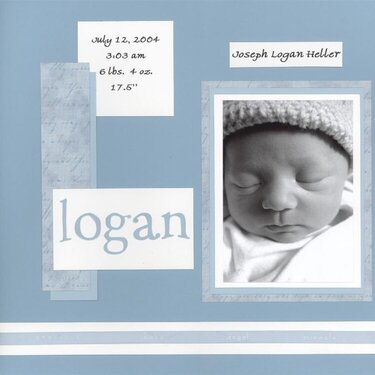 Logan&#039;s cover page