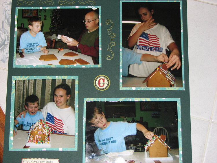 Gingerbread house 2006 page 1