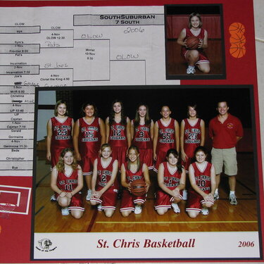St. Chris Basketball 7th grade 2006-2007