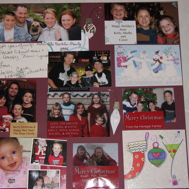 2006 Christmas cards page 1