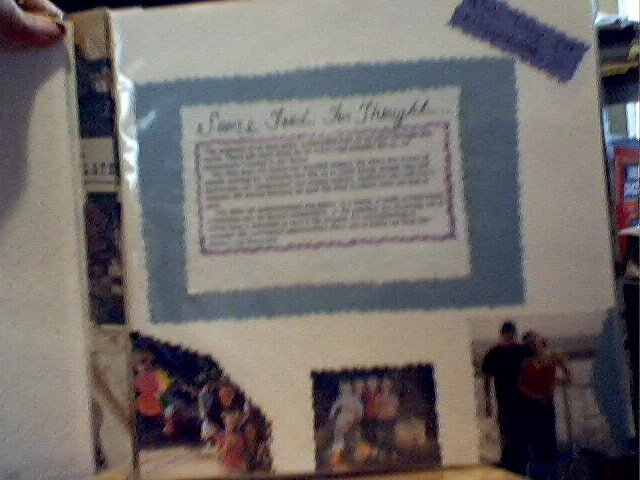 page 1 from 1st scrapbook