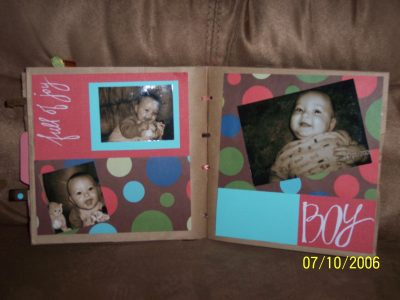 1st Paper Bag Album- Pages 6-7