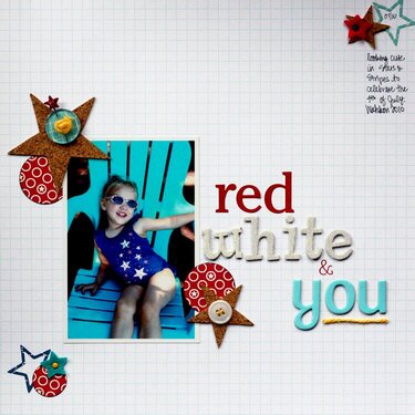 Red, White and You *ScrapFreak Kit*