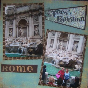 Trevi Fountain.. Rome