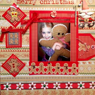 Gingee  the Gingerbread Man- Christmas 2014