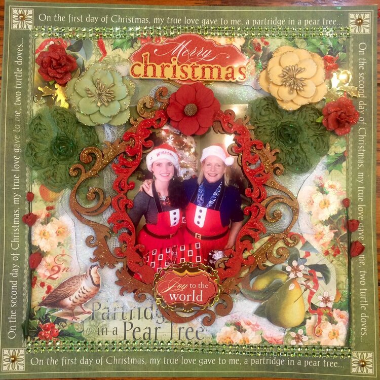 Merry Christmas Momma- Graphic 45 and Prima, Paperhouse Productions