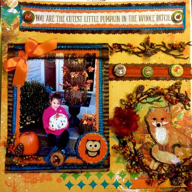 The Cutest Pumpkin--Bo Bunny and Echo Park