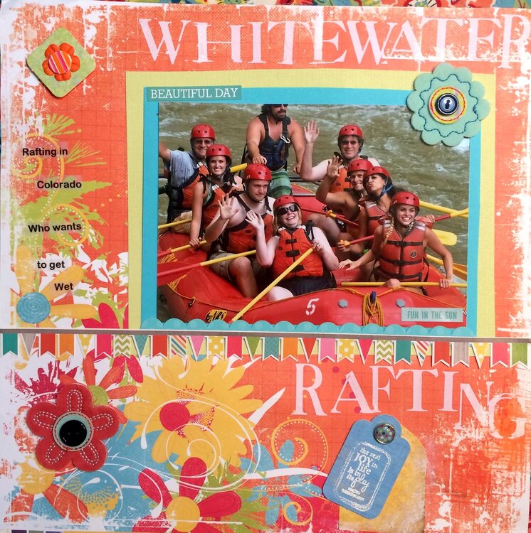 Whitewater Rafting-Colorado 2012
