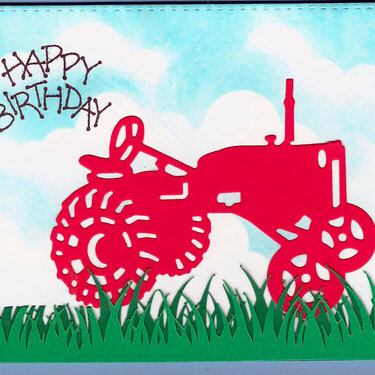 Happy birthday tractor.