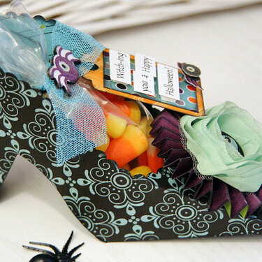 &quot;Witching You...&quot; Halloween Treat Box