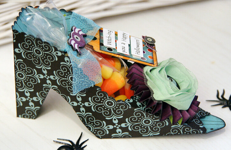 &quot;Witching You...&quot; Halloween Treat Box