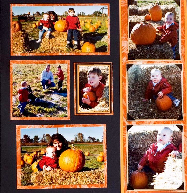 picking pumpkins - right