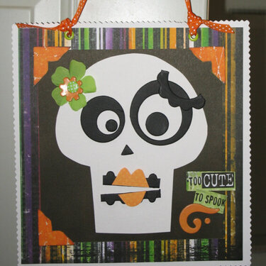 Too Cute To Spook Wall Hanging