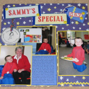 Sammy&#039;s Special Day