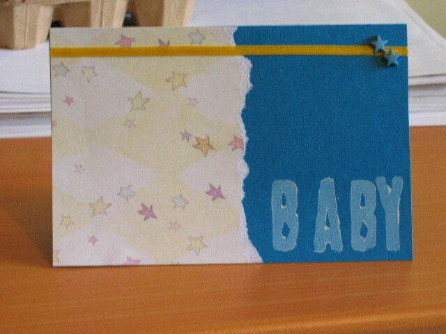 Baby card opinion please
