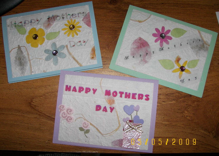 Mothers Day 2009 cards