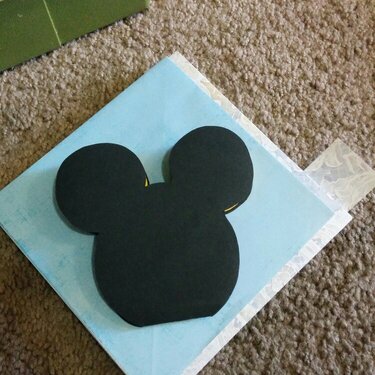 Mickey Mouse mini album closed