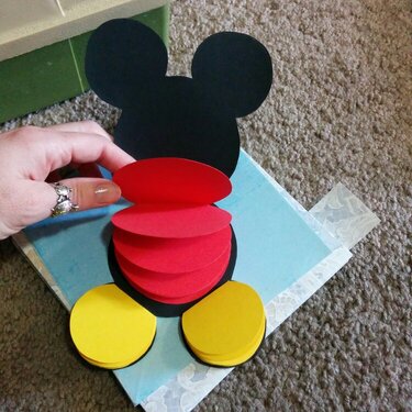 Mickey Mouse mini album
