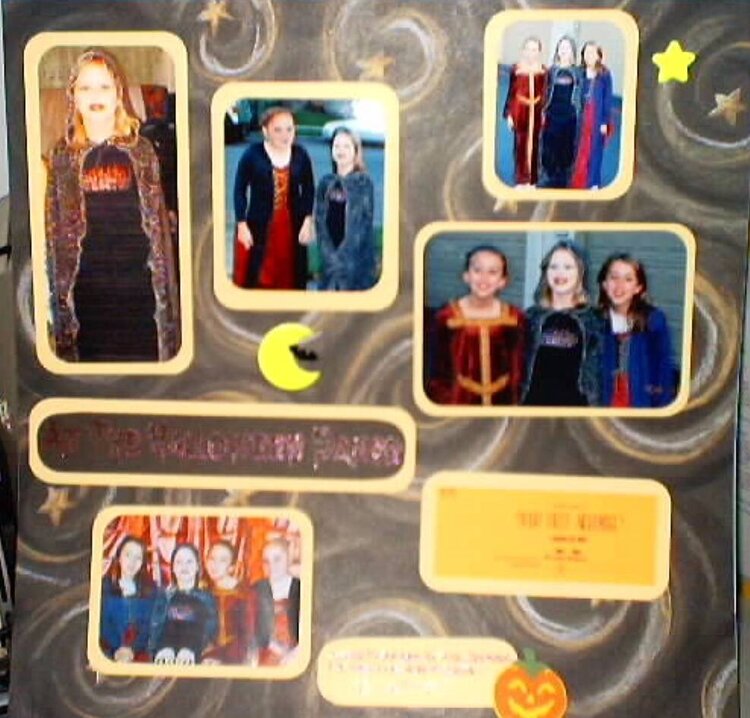 Halloween Dance page