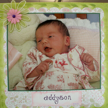 Addyson - 11 days old