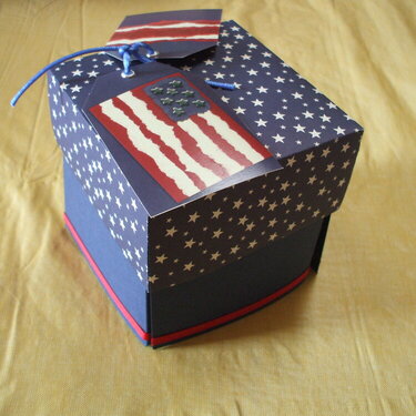 4th of July Exploding Box