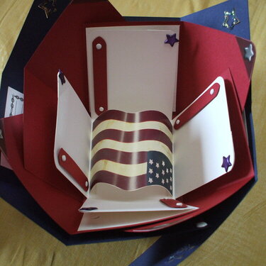 4th of July Exploding Box