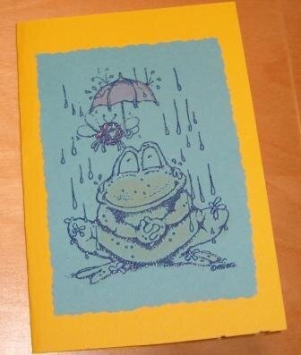 rainy day card