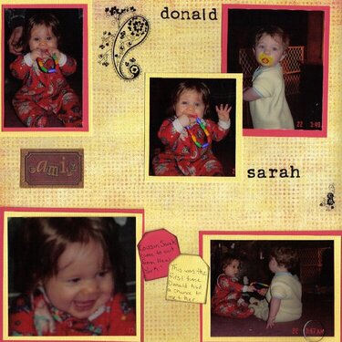 Donald and Sarah