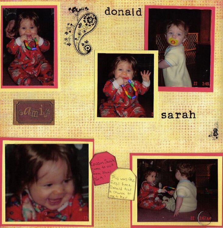 Donald and Sarah