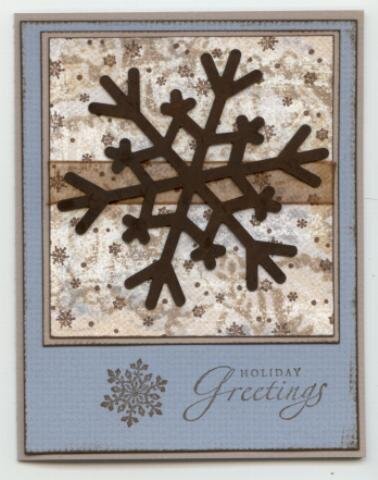 Snowflake Holiday Card