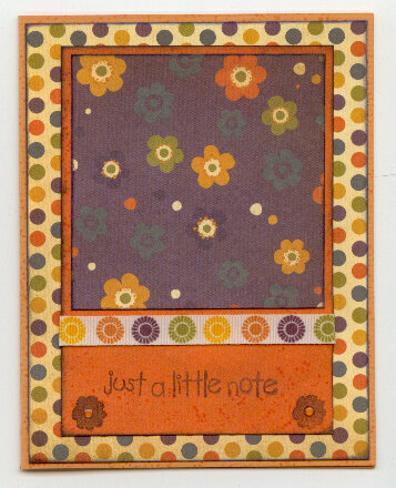 Dots and Flowers Note