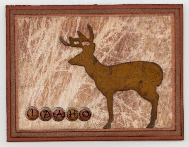 Deer Notecard