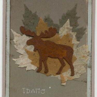Idaho notecard