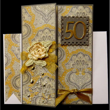 50th Wedding Anniversary Card