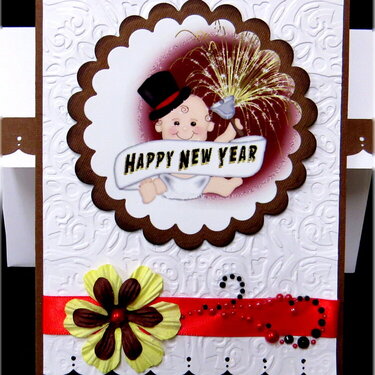 Baby New Year Card