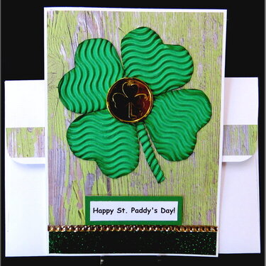 Big Shanrock St. Patrick&#039;s Day Card
