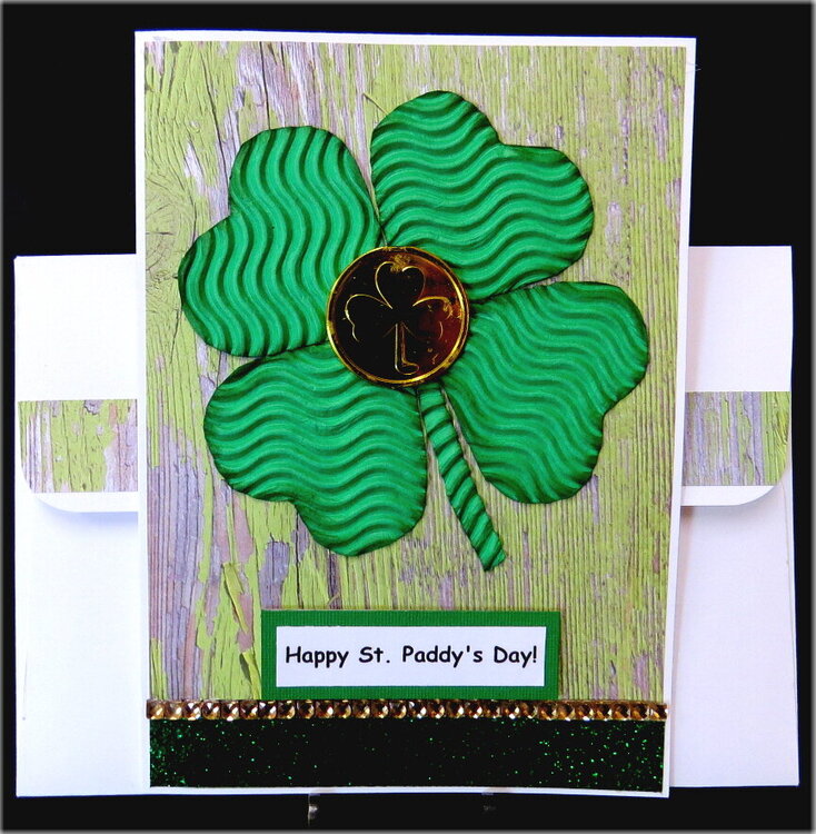 Big Shanrock St. Patrick&#039;s Day Card