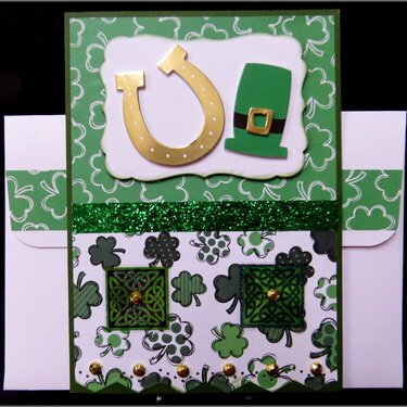 Clovers St. Patrick&#039;s Day Card