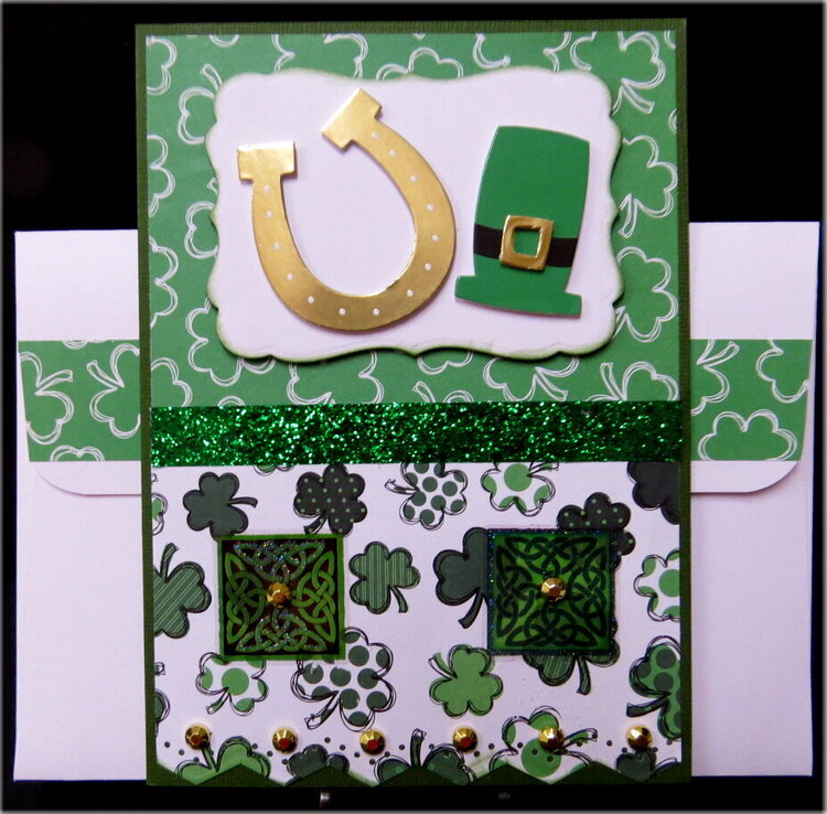 Clovers St. Patrick&#039;s Day Card