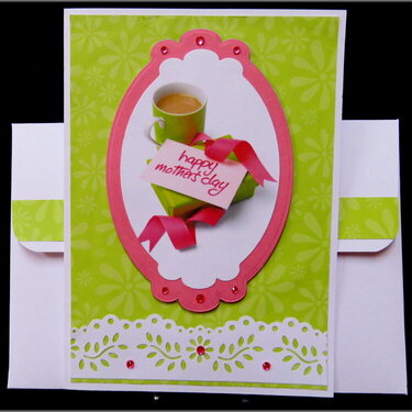 Coffee Mug Mothers Day Card