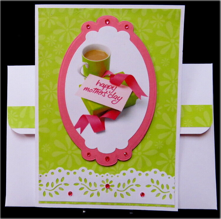 Coffee Mug Mothers Day Card